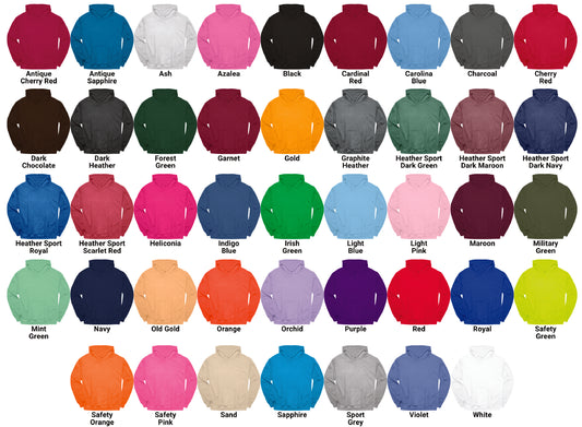 Custom 4 sides Hoodies